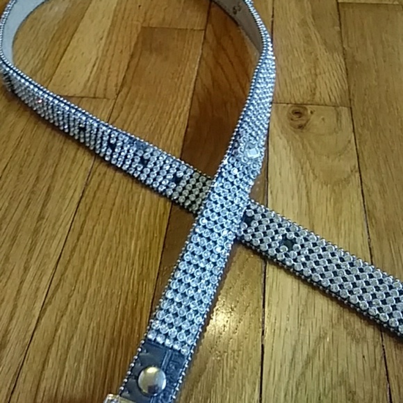 ??Nocona Crystal Leather Belt?? main image 7